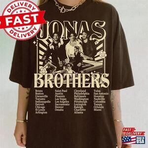 Jonas Brothers T-Shirt Brother  Joe Tour Shirt
